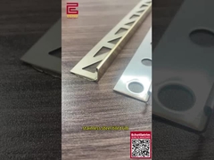 Декоративная металлическая внешняя угловая отделка Край плитки для сайдинга