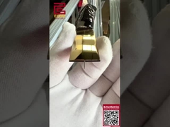 Металлическая керамическая плитка к плитке Подвальная отделка Розовое золото 3 м Подвальная отделка и декоративная плитка Крайная отделка из нержавеющей стали