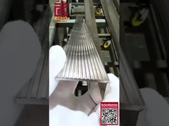 Нескользящая лестничная носовая отделка из нержавеющей стали