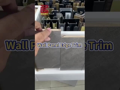 Алюминиевая панель для стеновых панелей. Неразрывная швейная крышка + угловая защита. Идеально подходит для WPC/PVC облицовки.