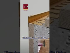 Экологически устойчивая алюминиевая отделка. Установка с нулевым количеством отходов + 100% переработанная. Изогнутые края за 10 минут.