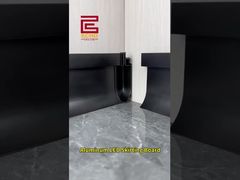 Алюминиевый светодиодный плинтус | Современная настенная отделка с рассеянным освещением #aluminumtrim