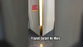 Алюминиевая декоративная планка | Современный металлический профиль для стен и внутренней отделки #aluminumtrim