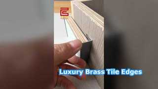 Aluminum Alloy Decorative Trim | Home Decoration Edge Closing Essential