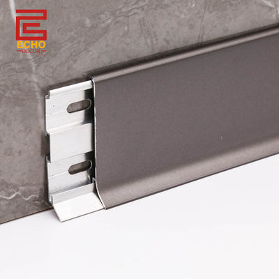 качество  Aluminium Skirting Board Profiles Waterproof Skirting Baseboard Covers завод